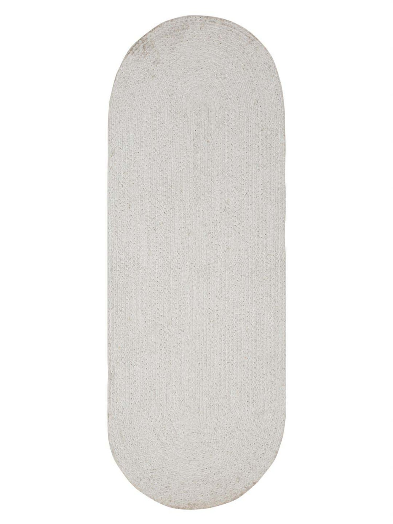 HOSTA HOMES Brown Cotton 4-Seater Digitally Printed Centre Table Runner