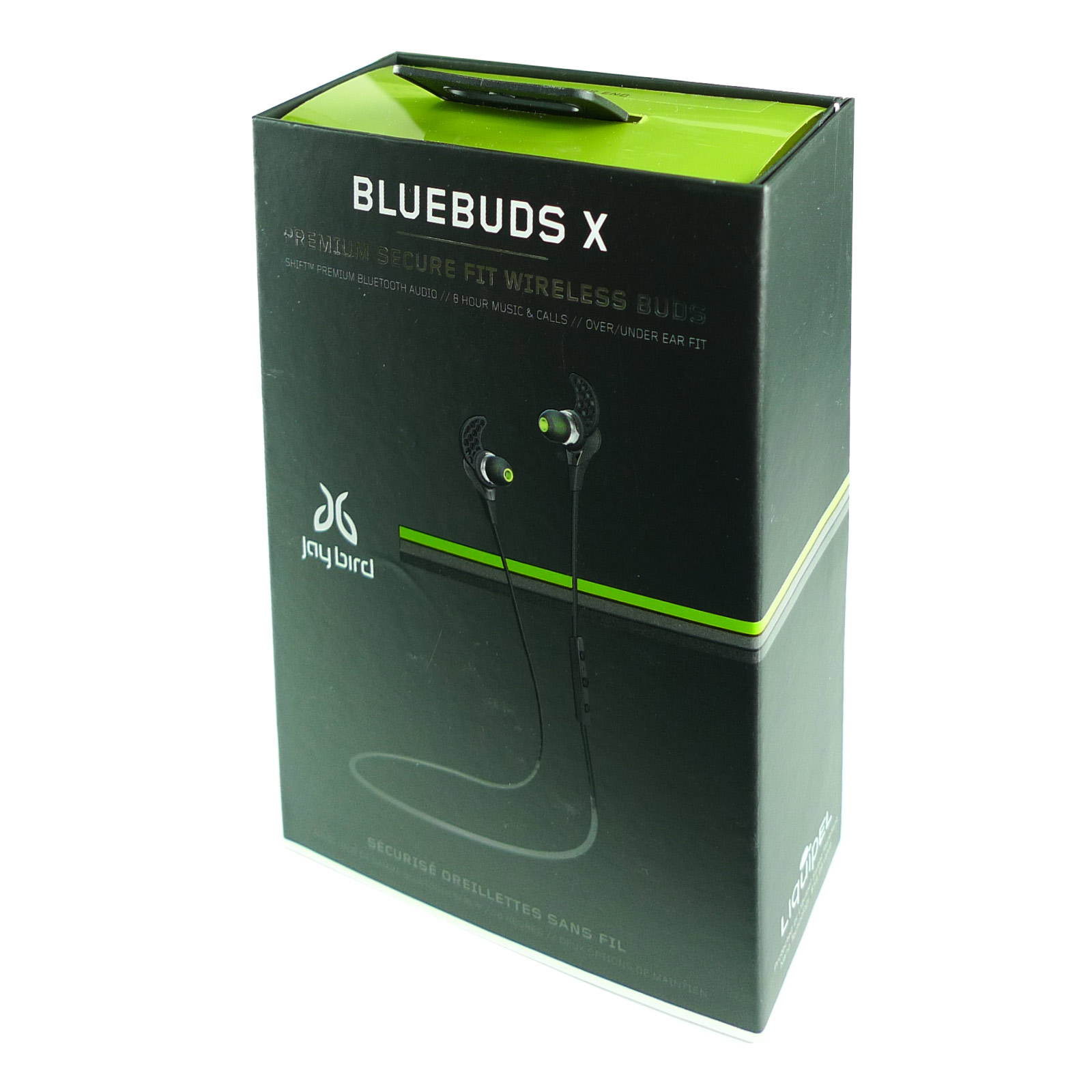 JayBird BlueBuds X Sport Stereo Bluetooth Headset Black