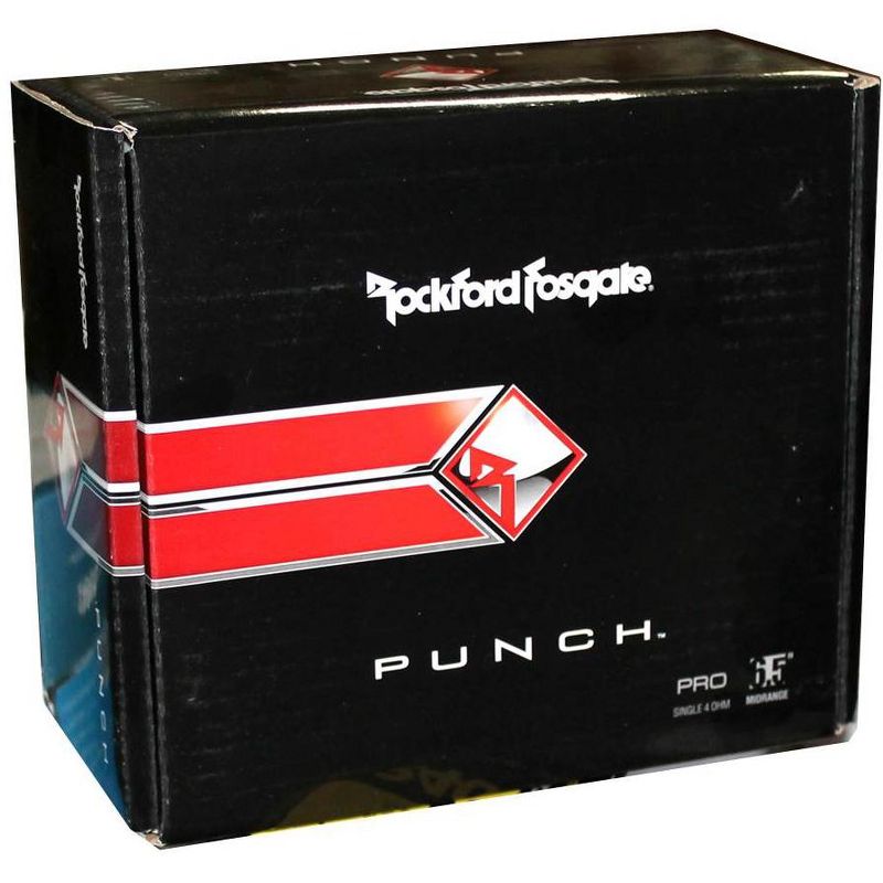 Rockford Fosgate PPS4-6 6.5" 200W 4-Ohm Impedance Mid-Range Car Speaker (Single)