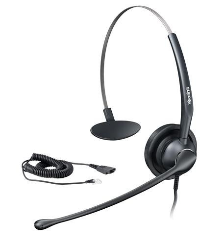 Bundle of Yealink Ultra-Elegant Touchscreen + Wideband Headset for Yealink IP Phones