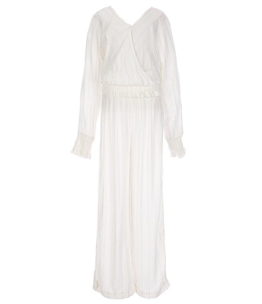 Habitual Big Girls 7-16 Smocked 2-Piece Pant Set