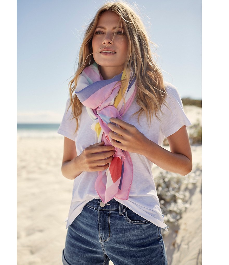 Joules River Printed Scarf