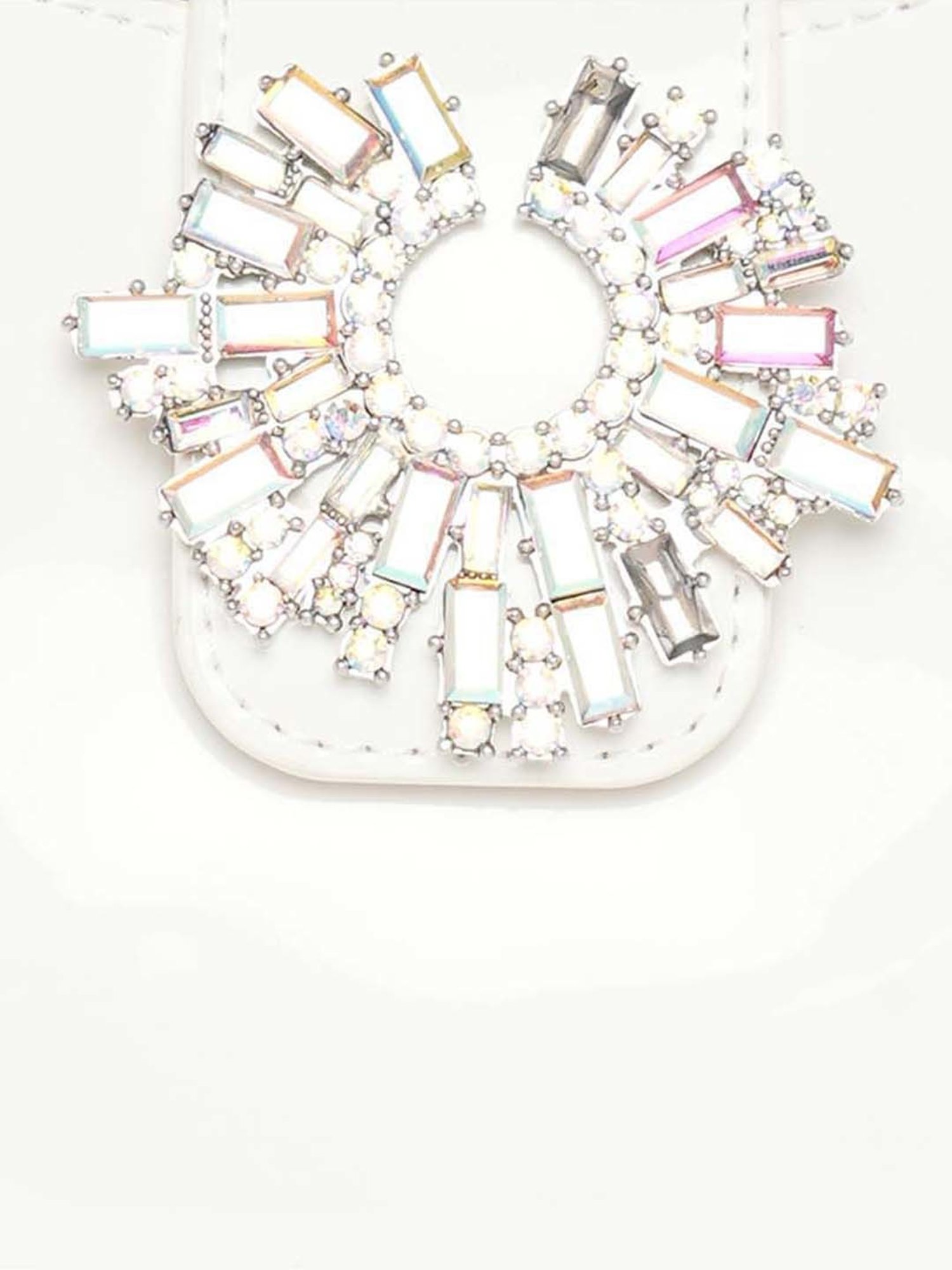 Call It Spring White Solid Medium Shoulder Bag