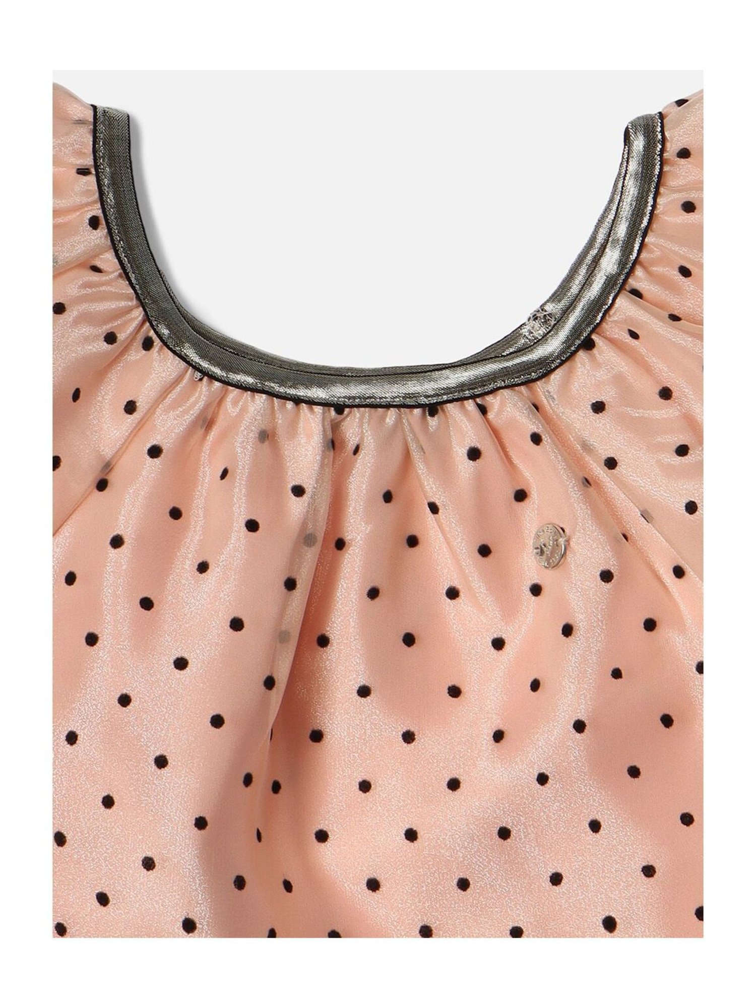 KIDS ONLY Anthracite Black Cotton Printed T-Shirt