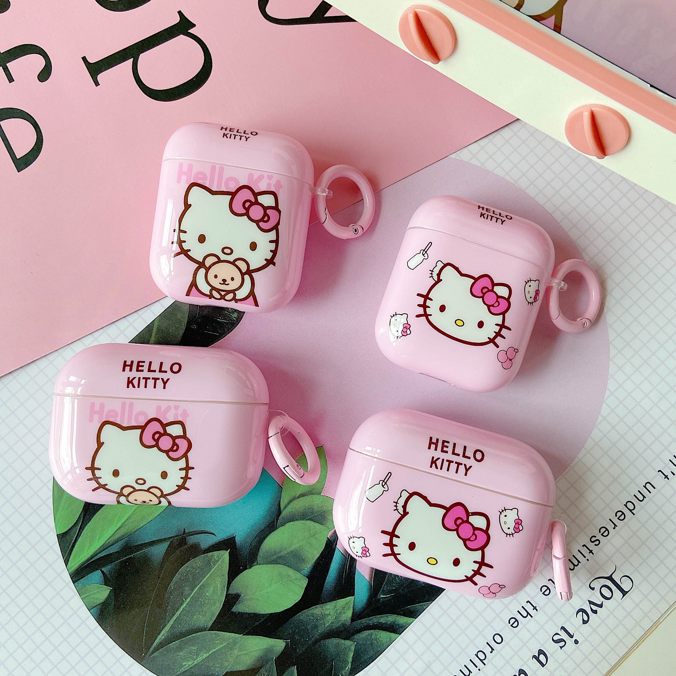 Case for AirPods Pro Case Cute Case for AirPods 3 Kids Girls Teens Women Boys With Pretty Design With Keychain Pretty Design