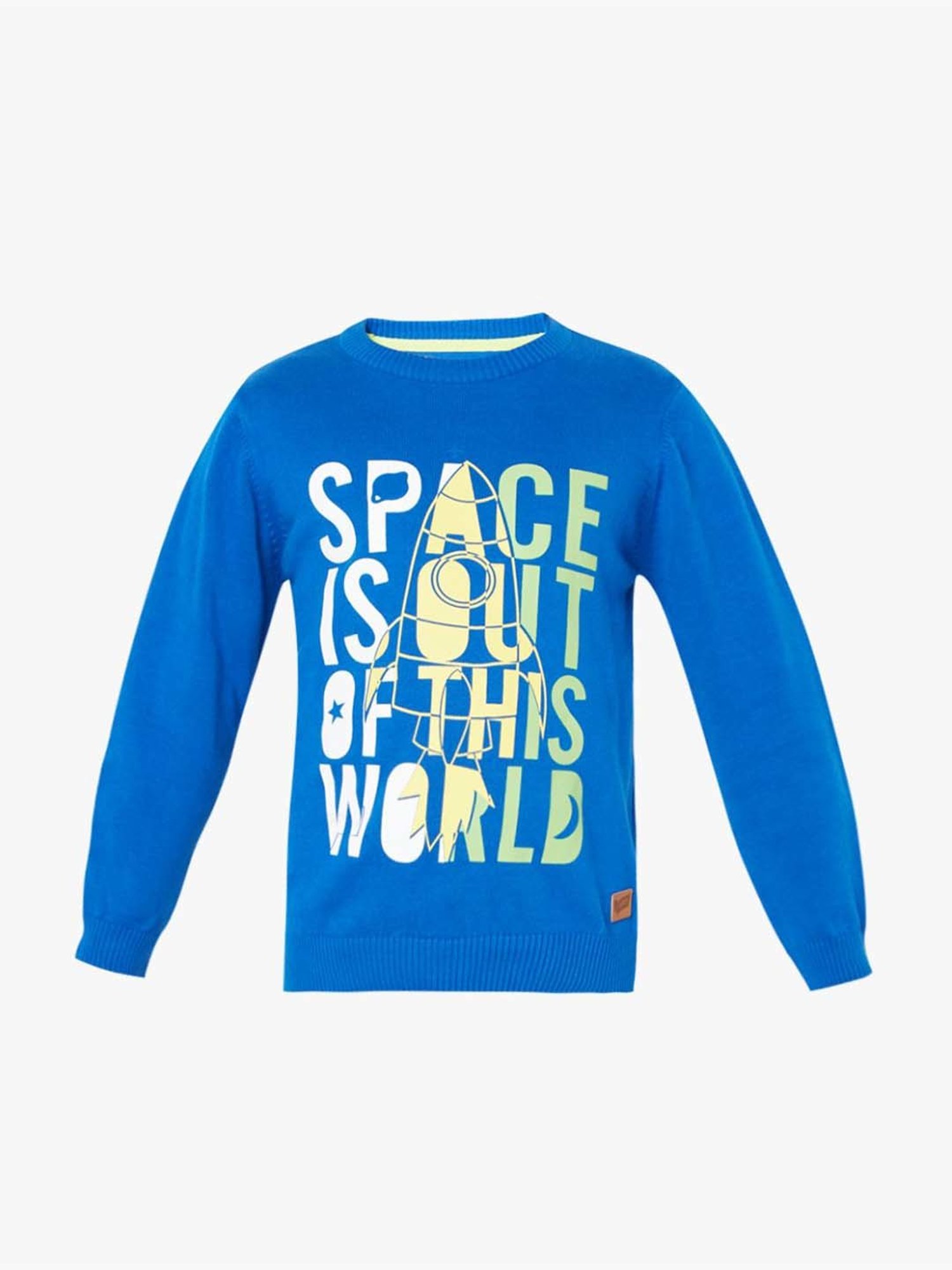 Cherry Crumble By Nitt Hyman Unisex Red & Cream Self Design Full Sleeves Sweater