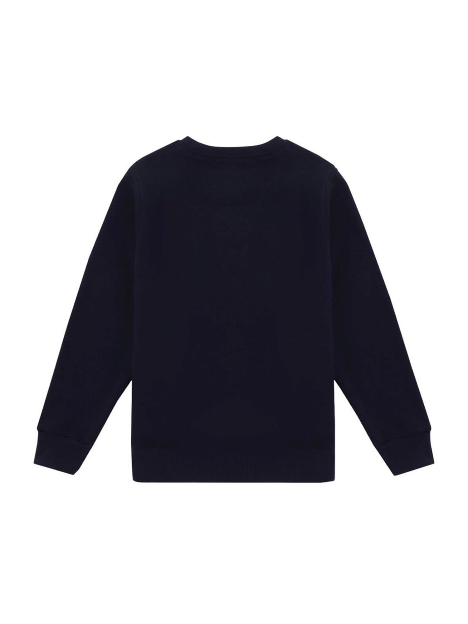 Proteens Kids Navy Printed Full Sleeves Sweatshirt