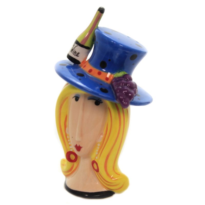 Tabletop 4.5" Lets Have Some Wine Salt Pepper Dollymama Celebrate Cosmos Gifts Corp.  -  Salt And Pepper Shaker Sets