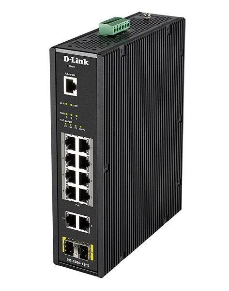 D-Link DIS-200G-12PS Ethernet Switch