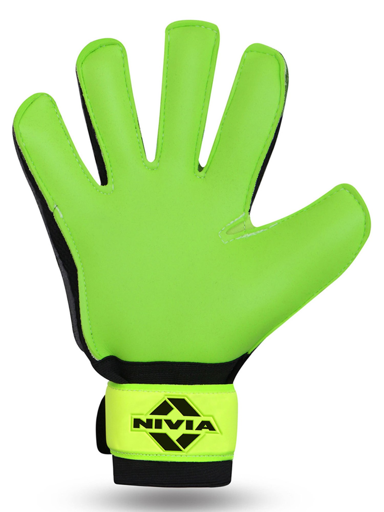Nivia Ditmar Spider Goalkeeper Gloves (Green) Size - S