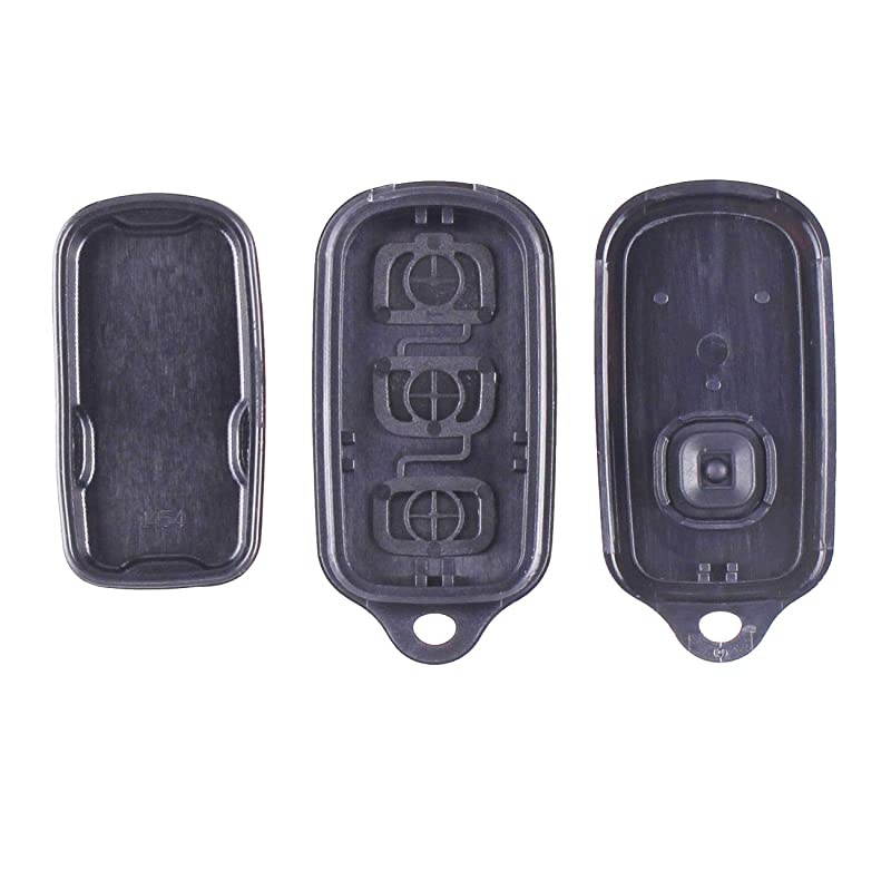 3 +1 Panic 4 Button Remote Keyless Fob Case for Toyota Avalon 19982004