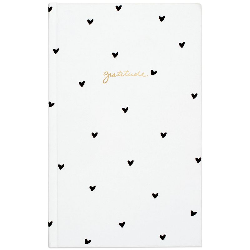 Sugar Paper™ Lined Journal Gratitude Black Hearts