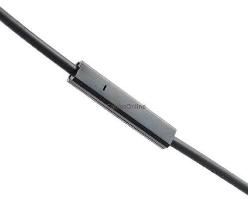 CablesOnline 47in AKG Headset to iPhone/ iPad Replacement Cable with Mic & Volume Control(IP-XM34)