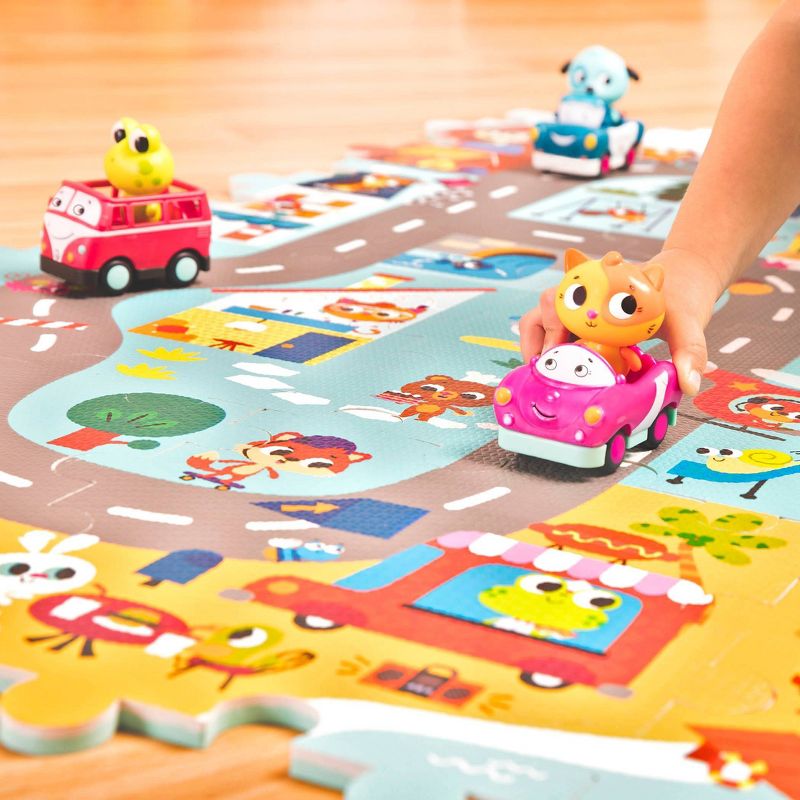 Land of B. Foam Floor Puzzle - Whimsy Land 12pc