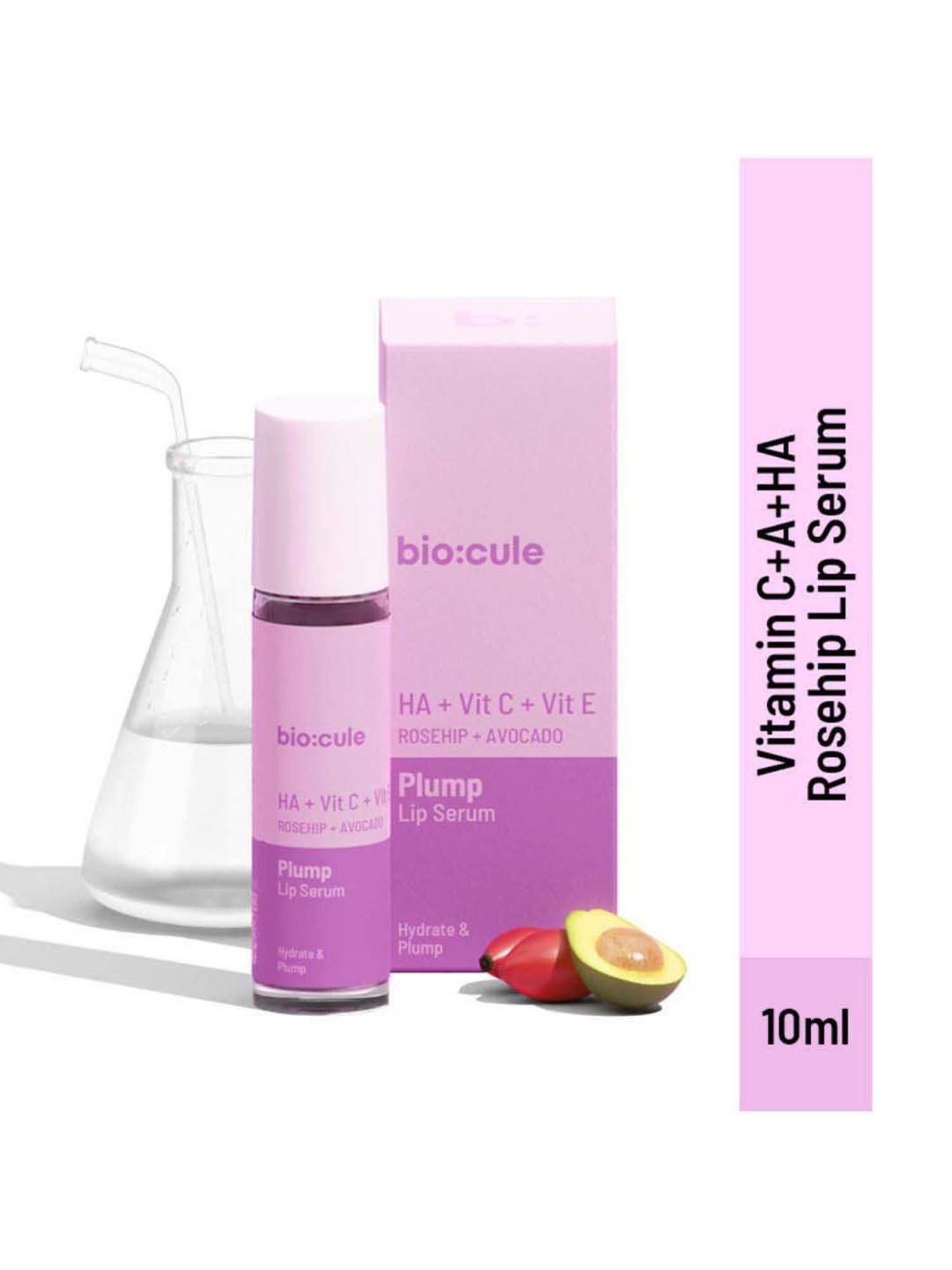 Biocule Vitamin C+A+HA Rosehip Lip Serum - 10 ml