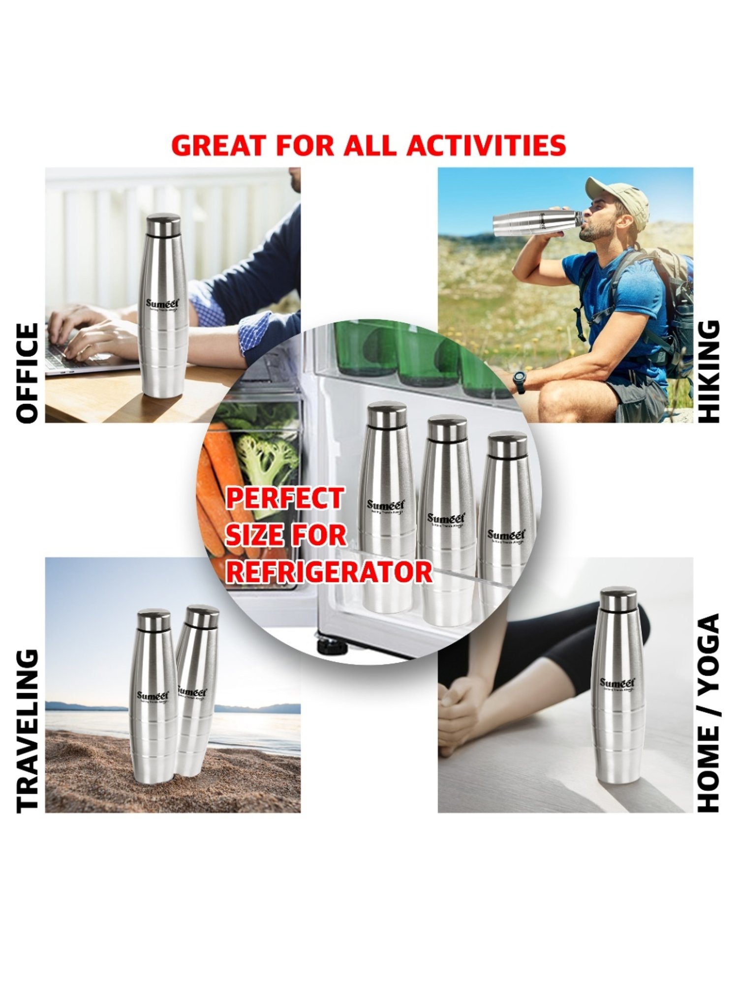 Milton BLISS 900 Thermosteel Vaccum Insulated Hot & Cold Water Bottle, 820 ml, Pink