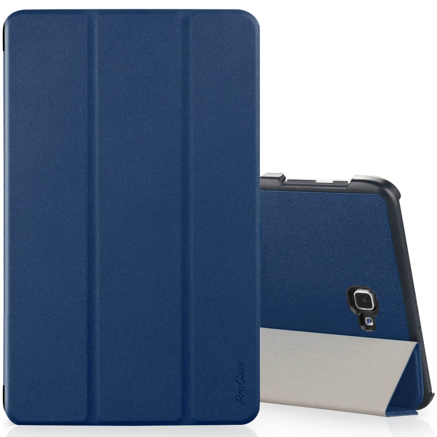 ProCase Galaxy Tab A 10.1 with S Pen Case SM-P580 2016 Old Model, Slim Smart Cover Stand Folio Case for Galaxy Tab A 10.1 Inch Tablet S Pen P580 2016 -Navy Blue