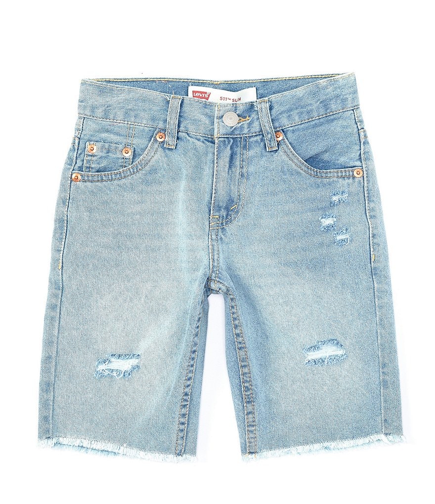 First Wave Big Boys 8-20 Camo Pull On Cargo Shorts