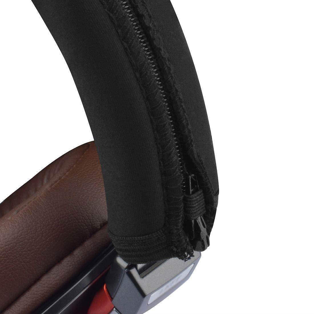 Geekria Headband Cover Compatible ATH MSR7, MSR7NC, MSR7BK, MSR7GM, M50 Headphones/Headphone Headband Protector Repair Parts/Protective Sleeve/Easy DIY Installation No Tool Needed