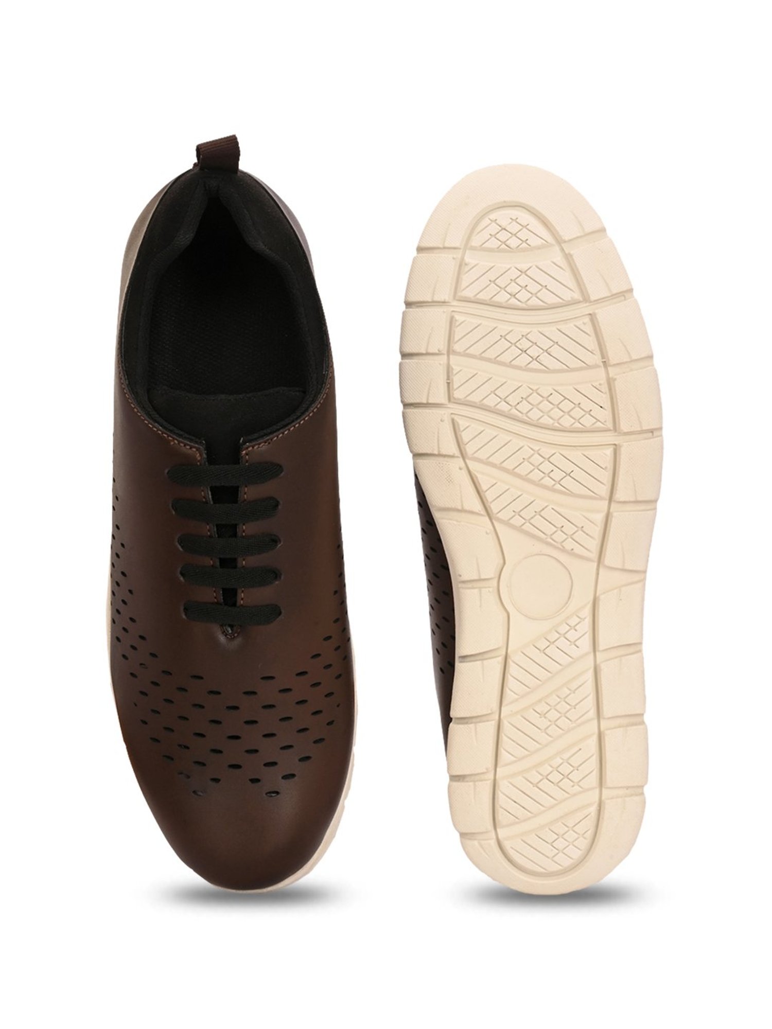 Hoversole Men's Rick Brown Oxford Shoes