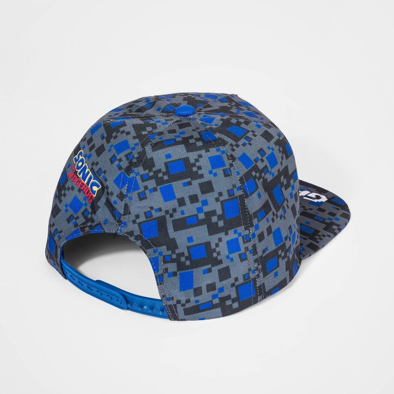 Kids' Sonic the Hedgehog Hat - Black/Blue/Gray