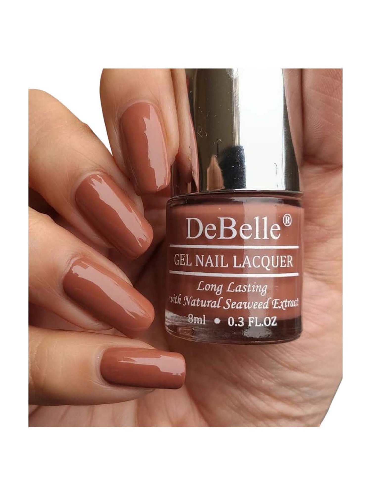DeBelle Gel Nail Lacquer Toffee Rose - 8 ml