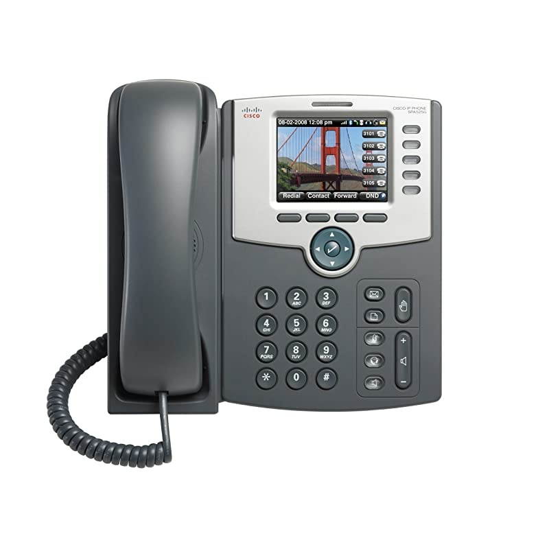 SPA525G2 5-Line IP Phone With Color Display