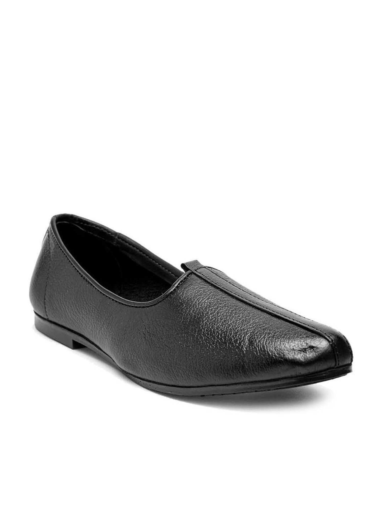 Teakwood Leathers Men's Black Casual Mojris
