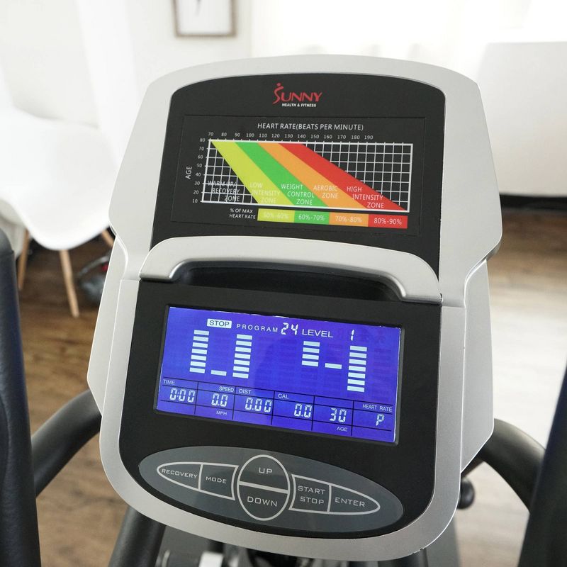 Sunny Health & Fitness Circuit Zone Elliptical Machine