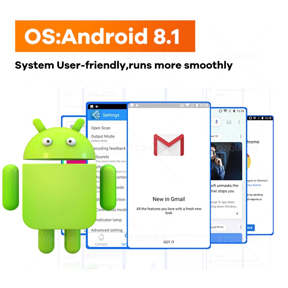 58mm Thermal Receipt Printer Portable Mini Wireless Thermal Printer USB Receipt Bill Ticket POS Printing for iOS Android Windows Compatible with ESC/POS/Star Print Commands Set