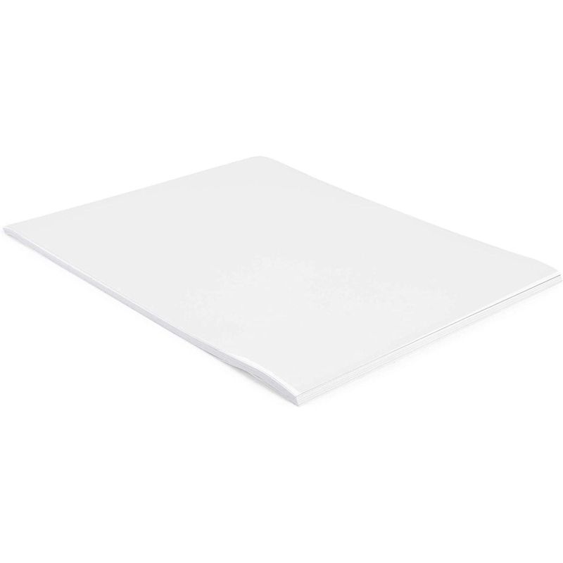 Paper Junkie 240 Pack Printable Lip Balm Labels, Blank White Stickers, 2.15 x 2.15 in