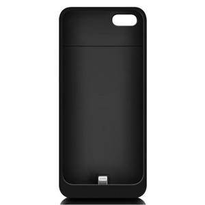 Aluratek Black 2600 mAh Battery Case for iPhone 5 Rechargeable APC02B