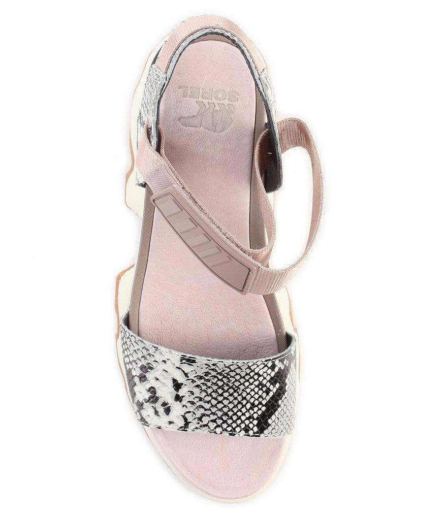 Sorel Kinetic Multi Snake Wedge Sandals