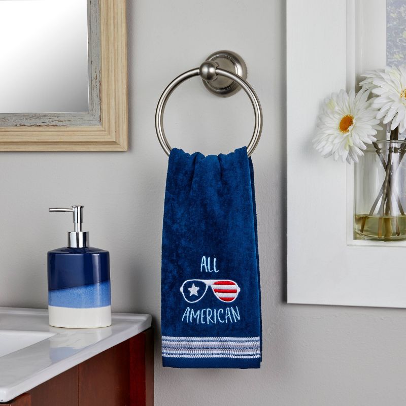 2pc All American Sunglasses Hand Towel Set - SKL Home