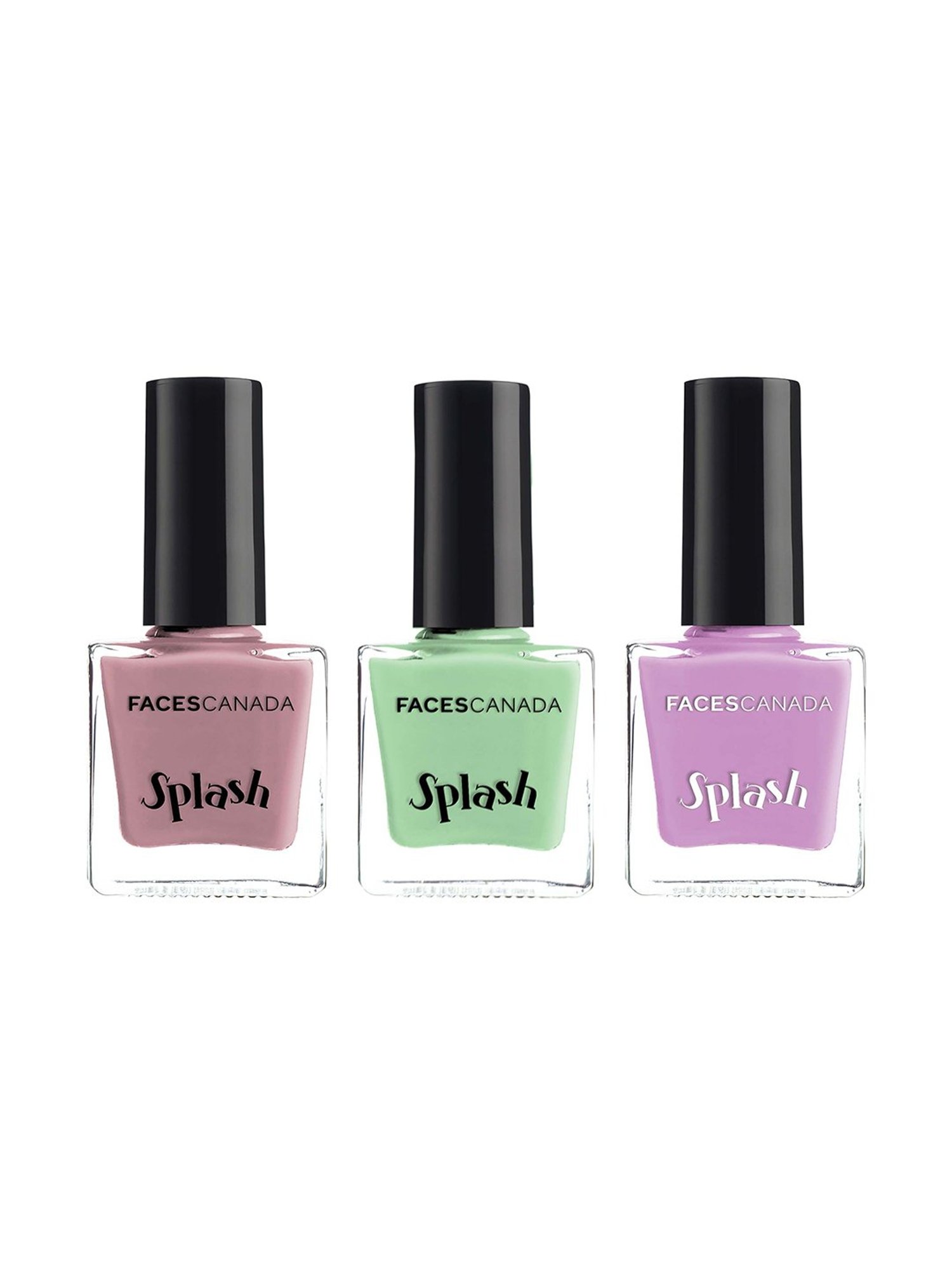 Faces Canada Splash Nail Combo - Pack of 3