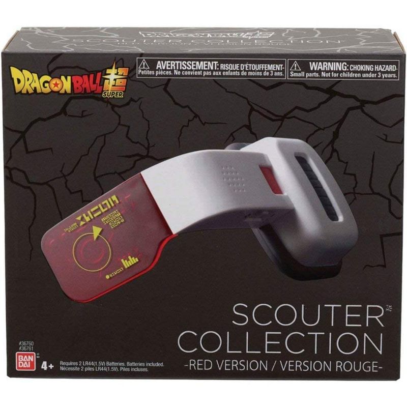 Bandai Dragon Ball Super Scouter Collection Electronic Red Scouter