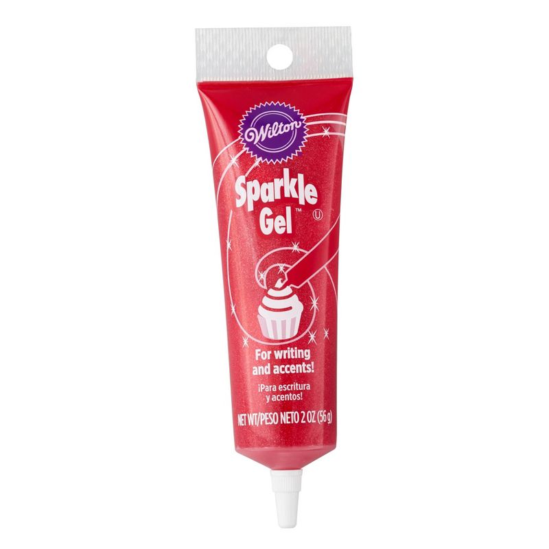 Wilton Red Sparkle Gel - 2oz