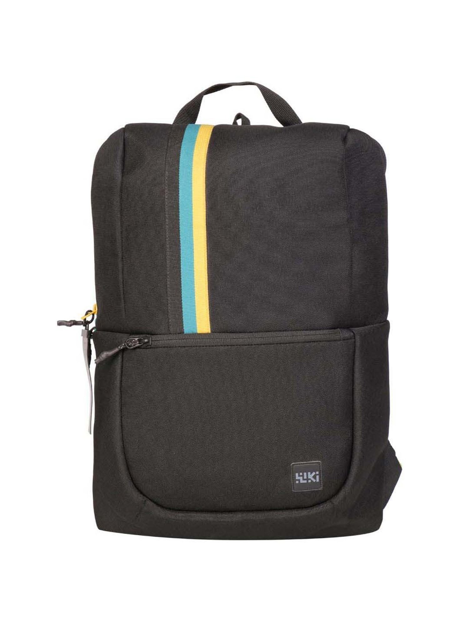 Wiki Tope Black Medium Backpack