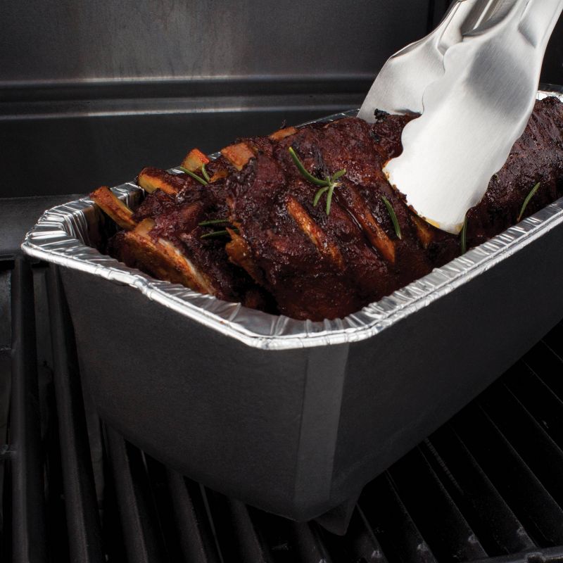 Broil King 2pk Aluminum Liner Rib Roasters