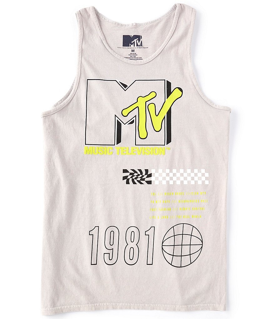 MTV Neon Slock Graphic Tank