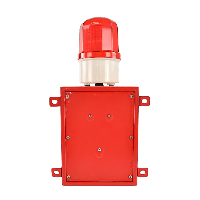 AC110V-120V Sound Volume Adjustable Sounds and Lights Alarms Alarm for emergenc