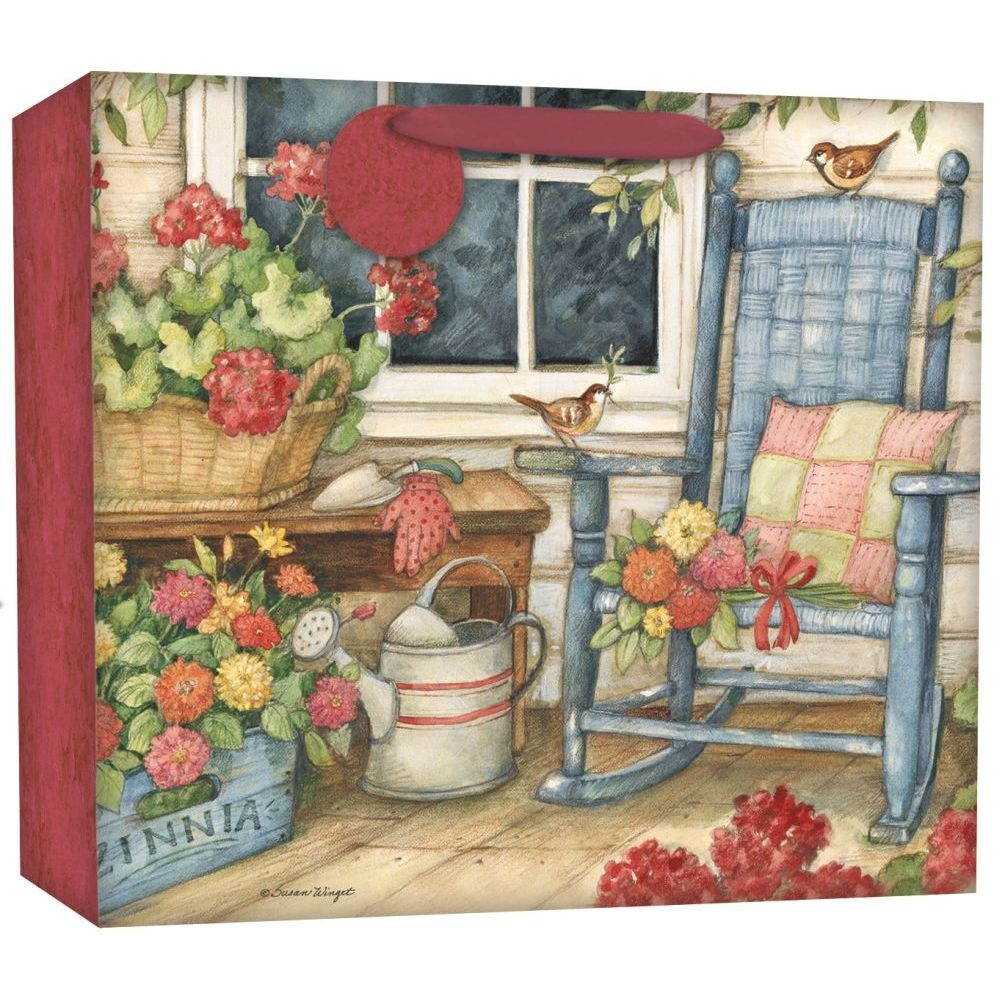 Lang Companies,  Heart & Home Extra Large Gift Bag