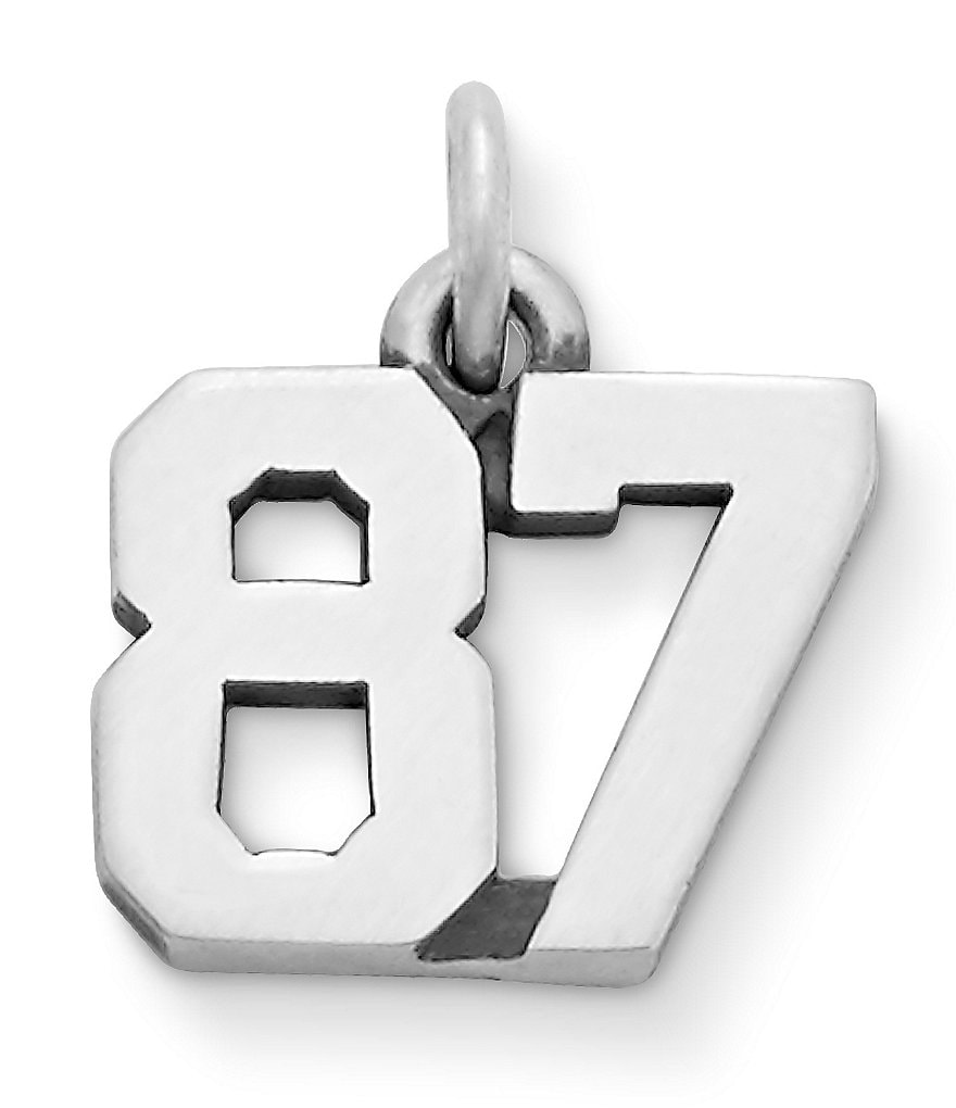 James Avery Faceted Lab-Created Amethyst February Birthstone Charm