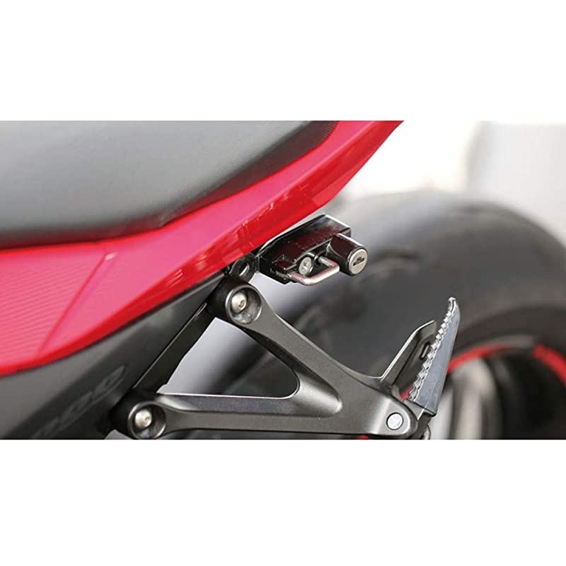Motorcycle Helmet Lock Anti-Theft Helmet Security Lock for Suzuki GSX-R1000 2017-Newer-Yellow