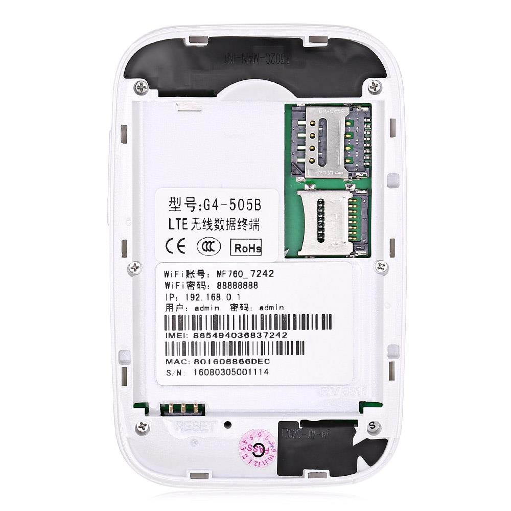 Portable Mobile Hotspot 100Mbps 4G LTE Wifi Router support 3G USB WIFI Modem with SIM Card slot