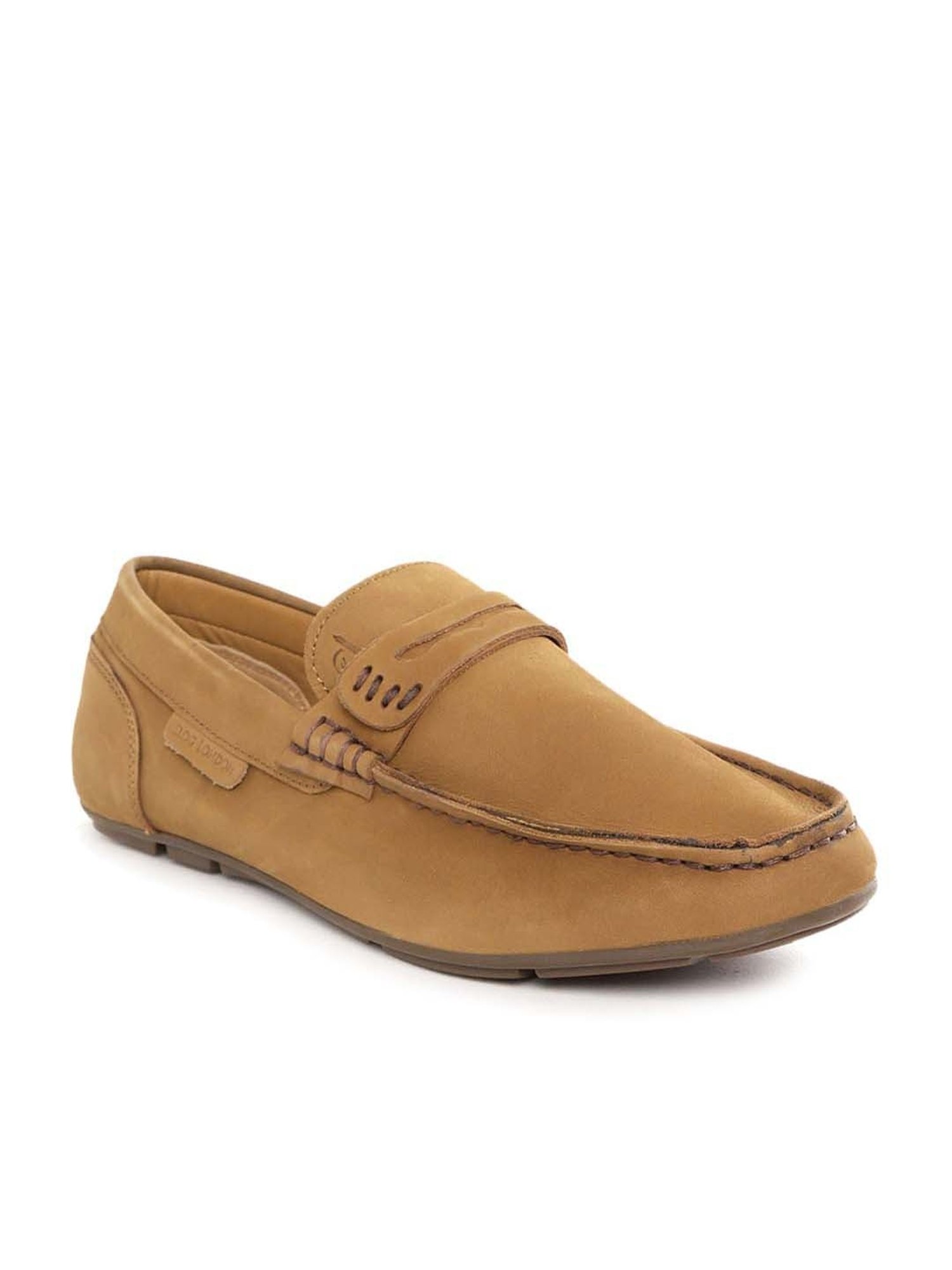Clog London Men's Tan Casual Loafers