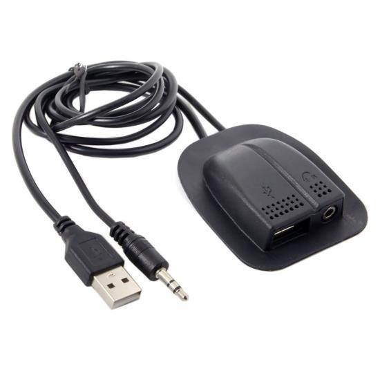 CY Backpack USB 2.0 & Audio 3.5mm Charging Cable Practical Convenient Outdoor Travel Camping External