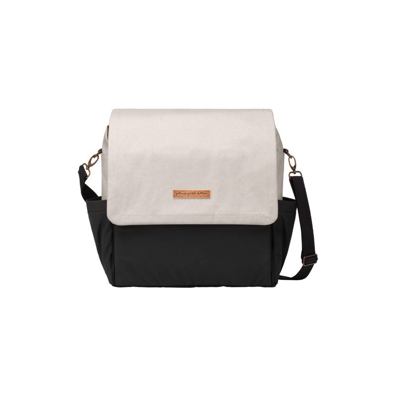 Petunia Pickle Bottom Boxy Diaper Bag - Birch/Black