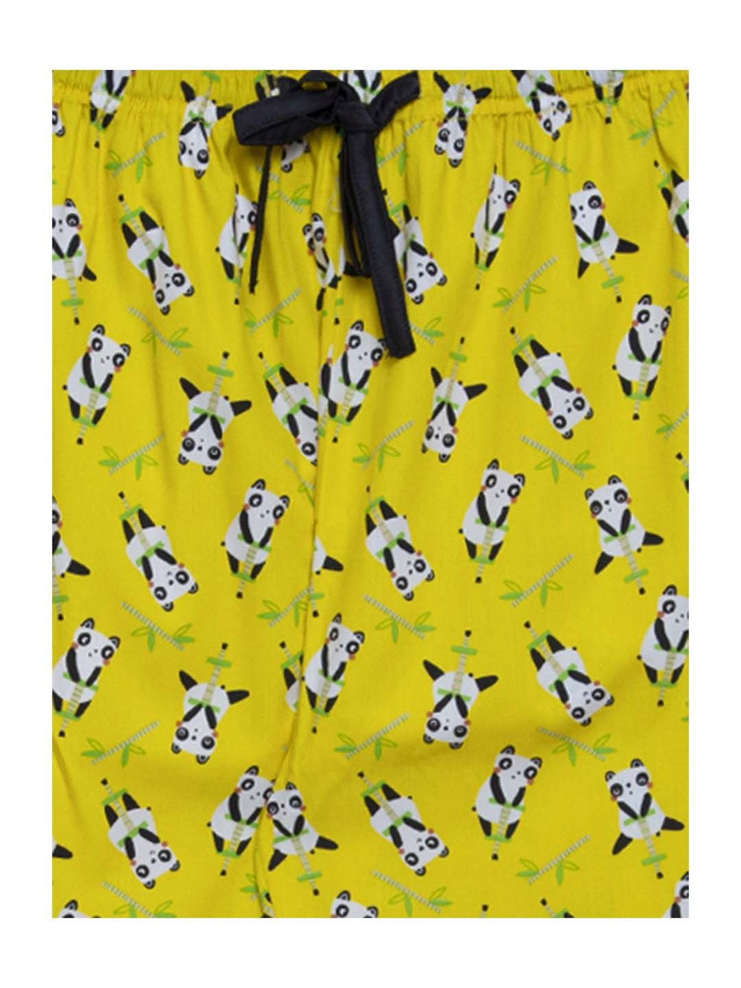 Fluffalump Boys Multicolor Cotton Printed Nightwear Top & Pants Set