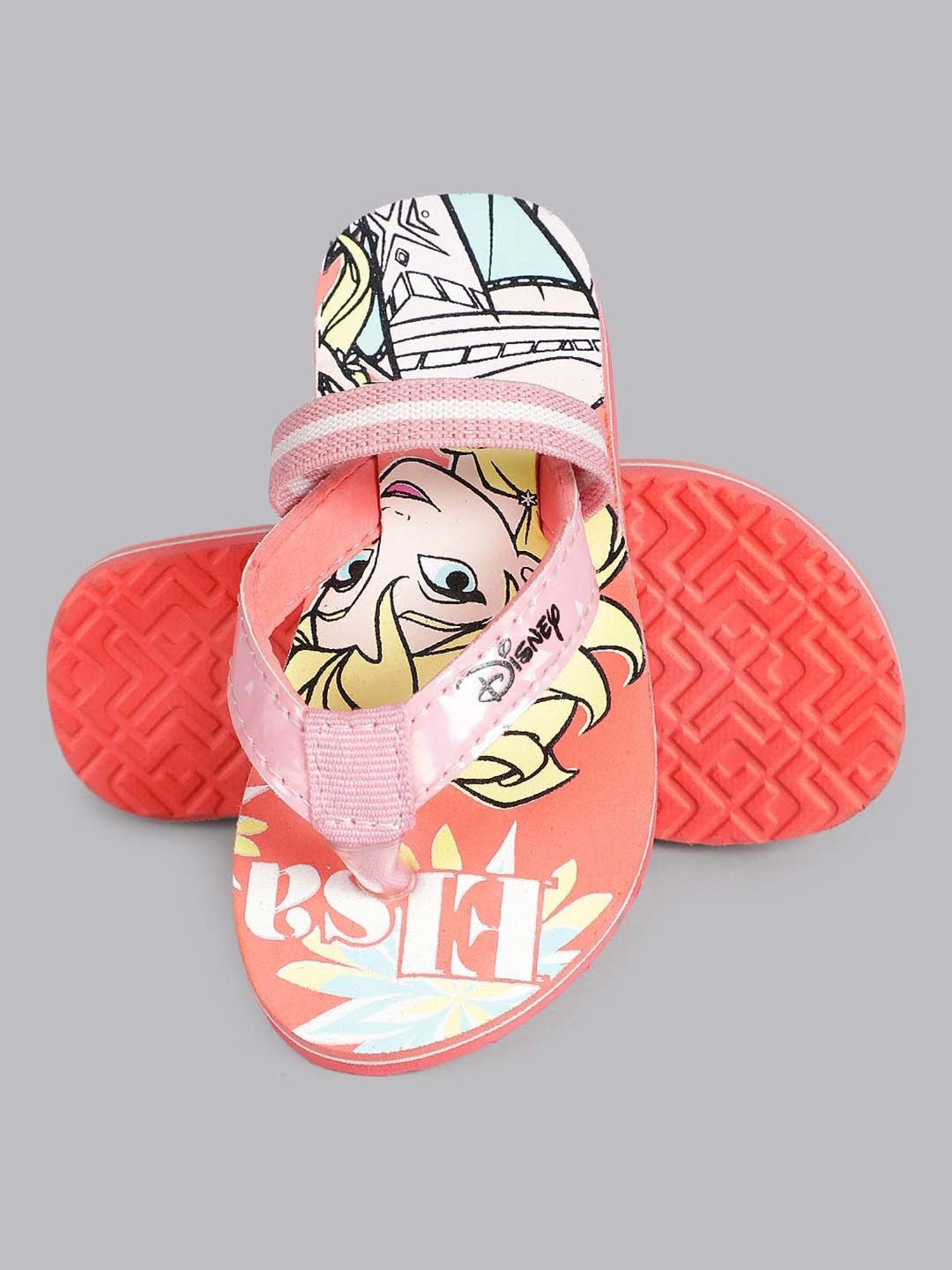 Passion Petals Kids Pink Sling Back Clogs